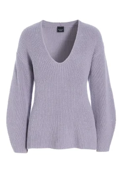 Kareshi bluse med v-hals