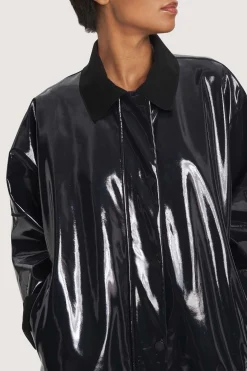 Lacquer lang frakke