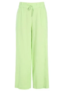 Lazy linen lige bukser