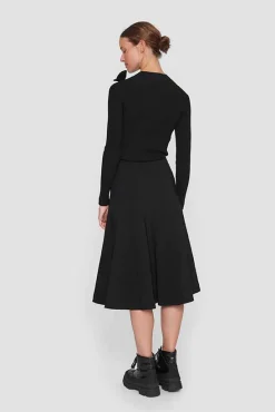 Magic stretch lang nederdel