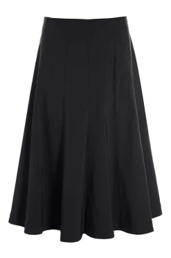 Magic stretch lang nederdel