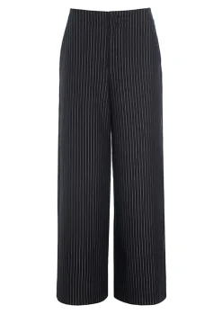 Pinstripe jersey vide bukser