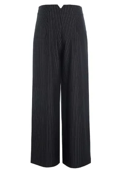 Pinstripe jersey vide bukser