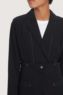 Tokyo twill jakke med bælte