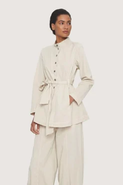 Wabi jakke med bælte