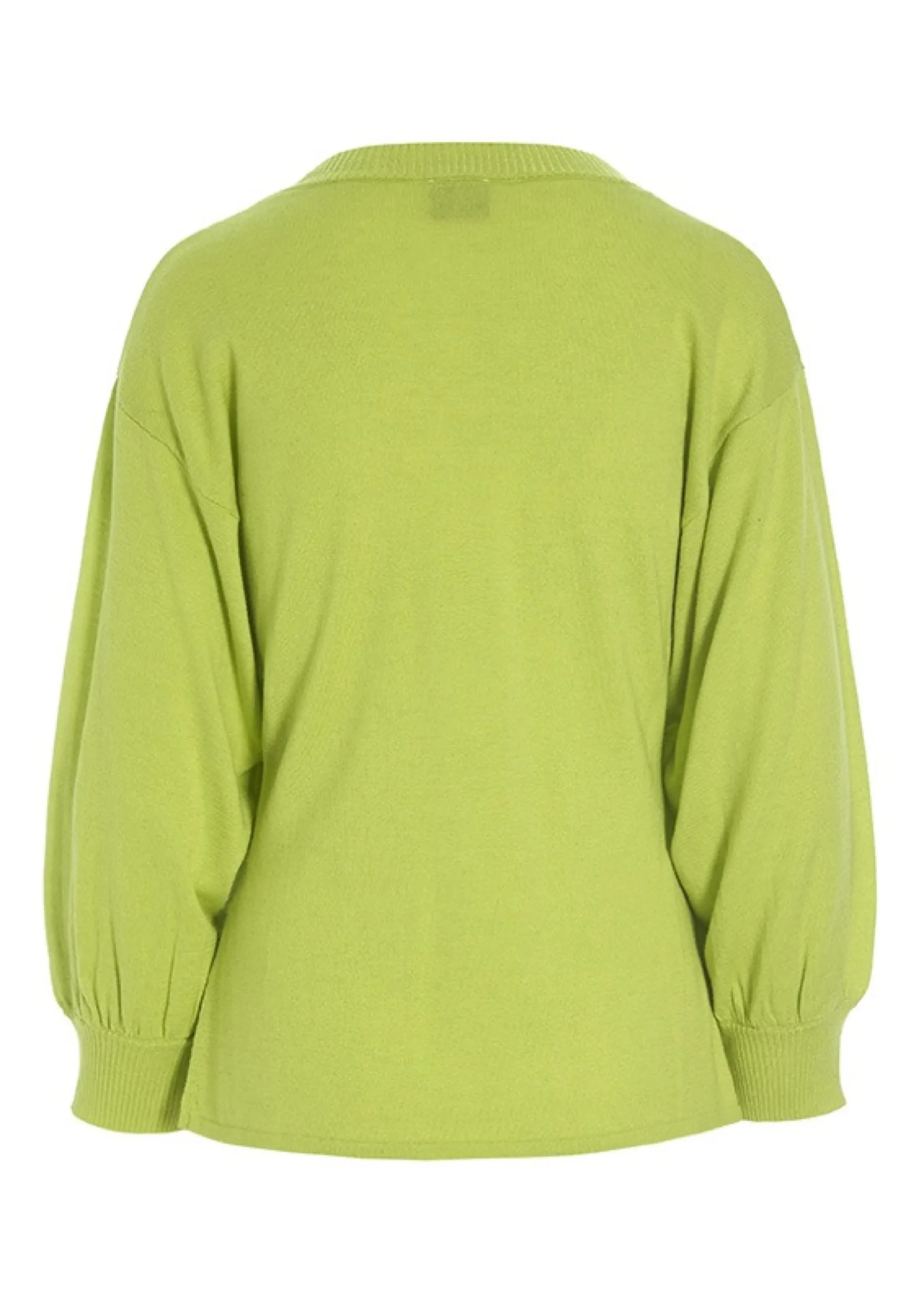 Wakasu wool blend bluse med 3/4 ærme