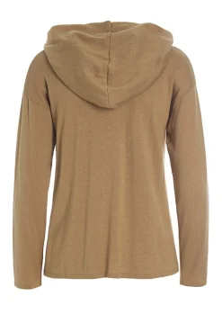 Wakasu wool blend hættebluse