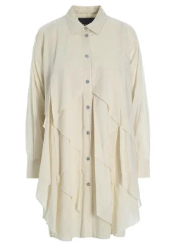 Washi voile origami skjorte