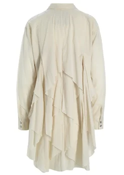 Washi voile origami skjorte