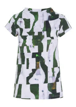 Yakumi kortærmet bluse